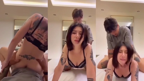 คลิปหลุดคนดังใน tiktok โดนตั้งกล้องถ่ายคลิปเย็ดหุ่นดีจัด ซอยท่าหมาหันหน้าใส่กล้องทำหน้าเสียวฟิลโคตรได้