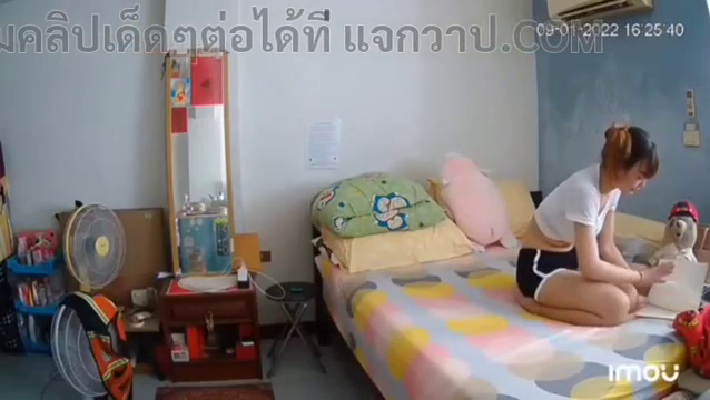 คลิปหลุดเสียงไทย แอมมิยาบิ muaymyb นักเรียนเซี่ยนควย พาวินขึ้นห้องมาซั่มหี วินระแวงสาวเงี่ยน นอนแหกให้เย่อหี ซอยสดแตกใน นมบะลั่กกั่ก