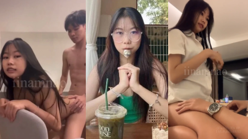 คลิปหลุดน้องน้ำหวาน iinamnao ดาว X เย็ดกับผัว จับดูดควยซอยหีคาชุดนักศึกษา เย็ดยับซอยท่าหมา เสียวหีเสียงครางพาเงี่ยนควย