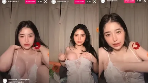คลิปหลุดไลฟ์สดกลุ่มลับ iciiccicice น้องไอซ์นมใหญ่ โชว์เสียวในกลุ่มลับไอจี XXX คลึงซาลาเป่าลูกโต หุ่นอย่างเด็ดจุกชมพูน่าล่อจัด