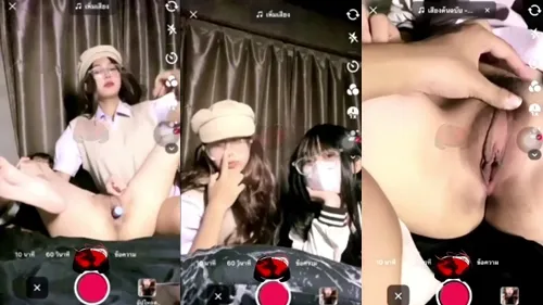 คลิปหลุดไลฟ์สด น้องเหมยงานดี นักเรียนสาวอยากเสียวหี พากันจับควยปลอมเสียบรูหี XXX เลสเบี้ยนสาวงานอย่างดี หีใหญ่อูมจัดครางลั่นทั้งคู่