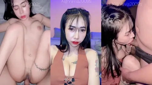 คลิปหลุดทวิตเตอร์ vava2009s น้องวาวา สาวทรงซ้อโดนสวิงกิ้งหี XXX หีโหนกอูมเจอเสียบสดยับ โดนเรียงคิวแตกในสเปิร์มไหลทะลักหี