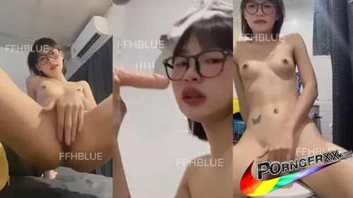 คลิปหลุดสาวแว่น FFHBLUE น้องข้าวฟ่าง งานดีหีอย่างเนียน ตั้งกล้องเสียวขยำนมดูดดิลโห้ XXX เสียวใส่ห้องน้ำขย่มอย่างเด็ดน่าเย็ดจัด