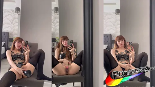 xxx คลิปโป๊เด็ด idcxidk น้องไอสาวสักขี้เงี่ยนผัวไม่อยู่เหงาขี้เล่นดิลโด้หน้ากระจก onlyfans นั่งแหกหีจับควยปลอมเสียบหน้าเสียวหีจัด เจอดุ้นใหญ่เสียบเสียวไม่ไหวน้ำหีแตกเยิ้มๆ