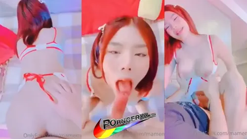 คลิปหลุดโอนลี่แฟน น้องมีมี่ สาวหัวทองนมโตหีขาว ชวนเพื่อนสาวเล่นบทบาทสมมติห้องนอน เย็ดหีสดโม๊กควยซอยแรงกระแทก ครางเสียวน้ำเงี่ยนไหลเยิ้ม